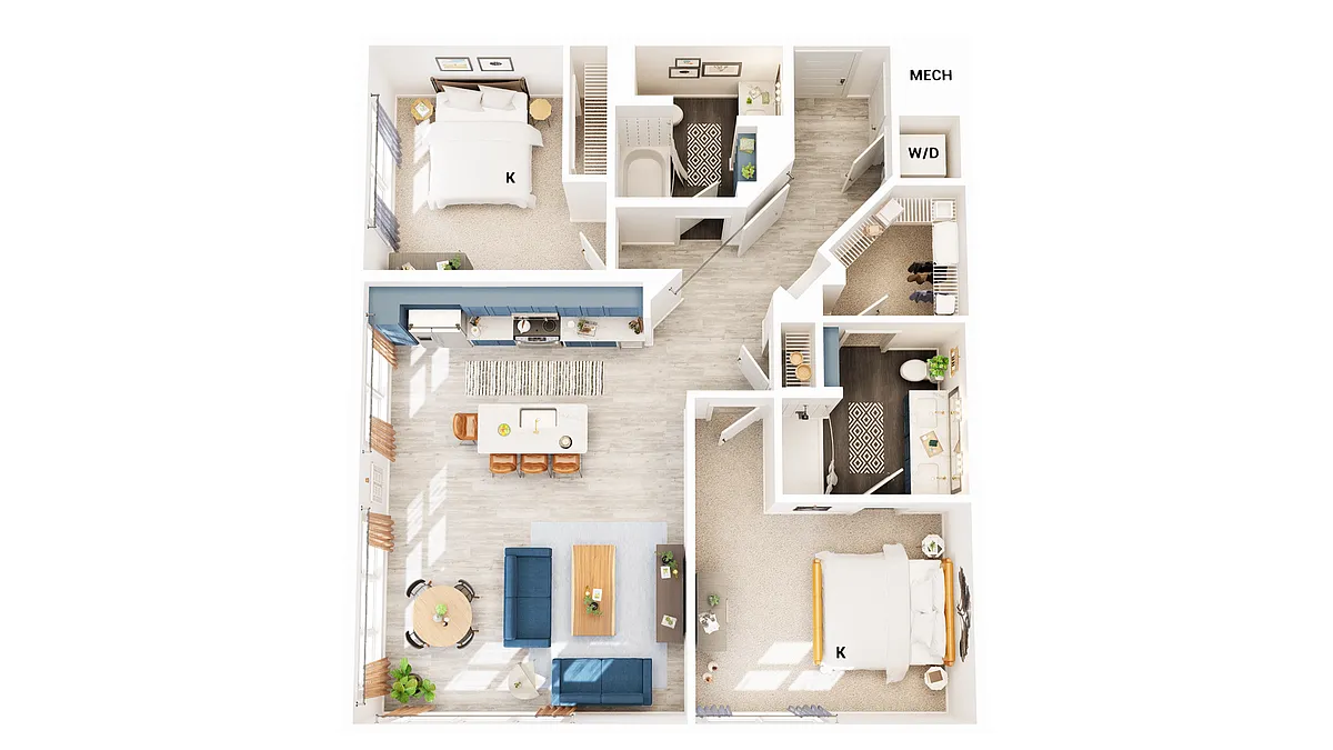 Floor plan B5B