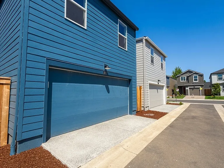 Garage from the back alley