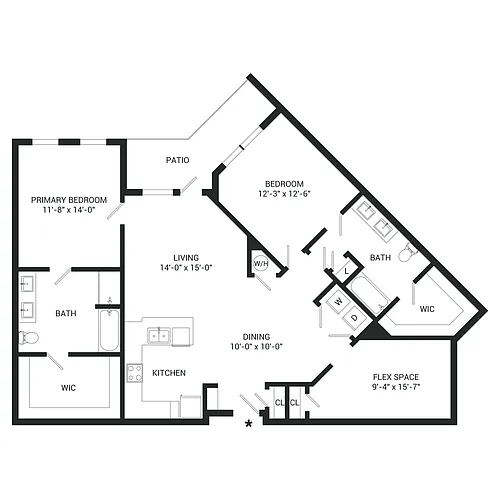 Floor plan Wisteria
