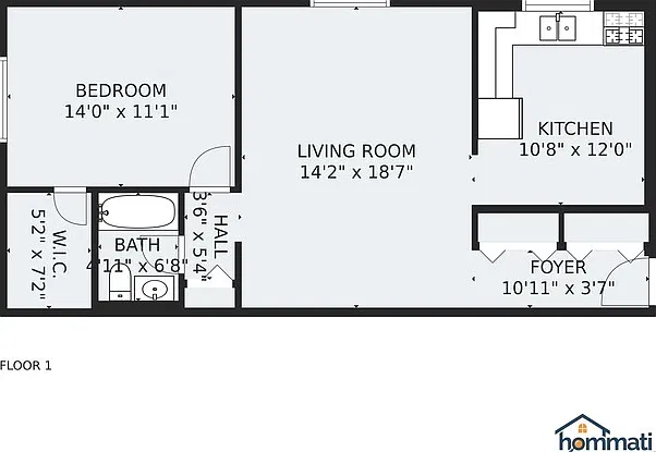 1 bed, $1,350 — Photo 2