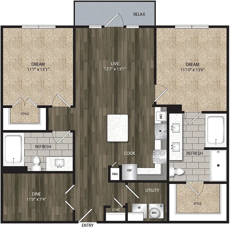 Floor plan B2C