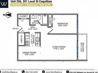 201 Laval St #206, Coquitlam, BC V3K 4W2