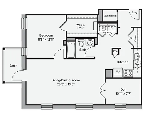 Floor plan A4D
