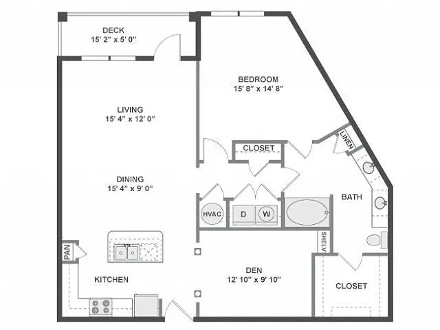 Floor plan A700