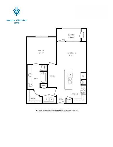Floor plan A1I