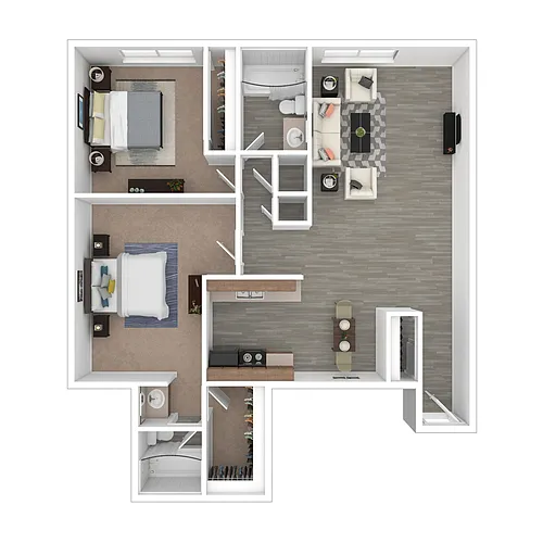 Floor plan B3