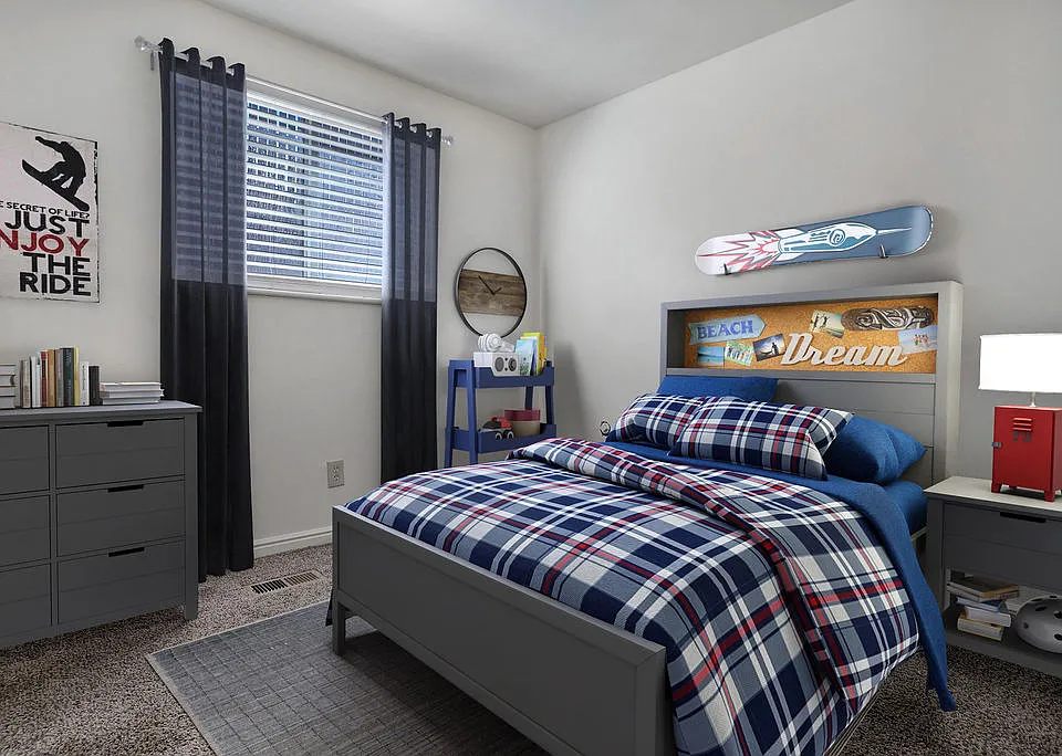 2x1 Secondary Bedroom