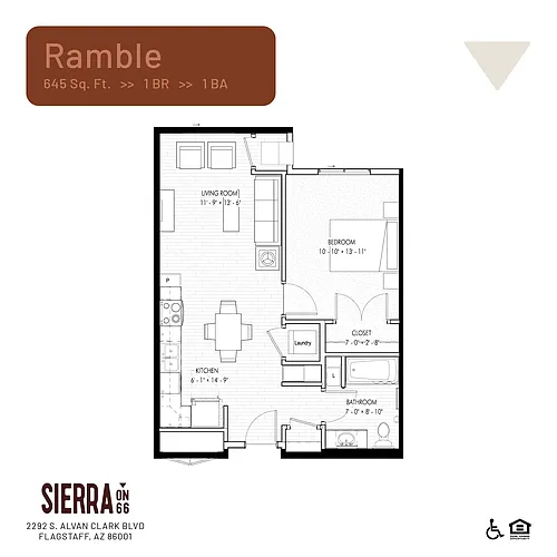 Floor plan Ramble