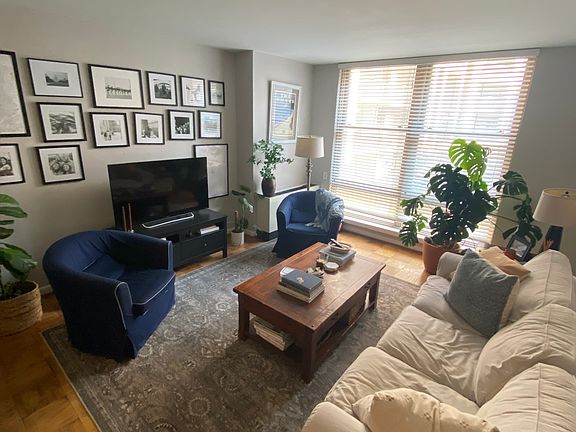 Living room is spacious enough for your furniture