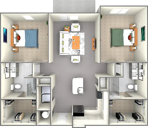 Floor plan The Trailside