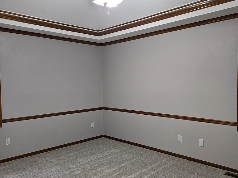 Coffered ceilings in Master Bedroom