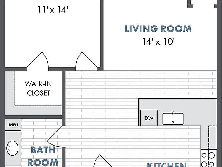 Floor Plan B5 | The Junction | Apartments in Menomonee Falls, WI Floor Plan B5 | The Junction | Apartments in Menomonee Falls, WI