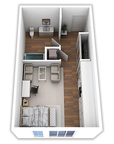 Floor plan 02 Studio