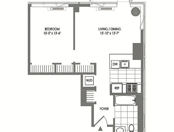 2nd image of 43-25 Hunter St #1801W