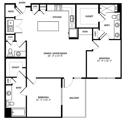 Floor plan B5