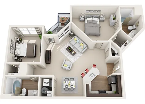 Floor plan Lancaster