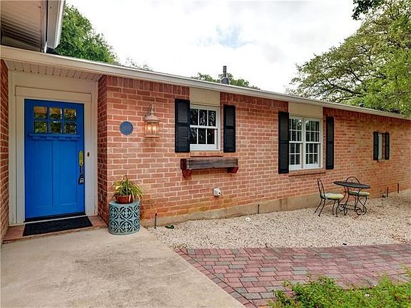 This tasteful entry beckons you into the home that has had practical transformations over the years.