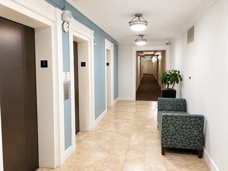 5th floor elevator lobby