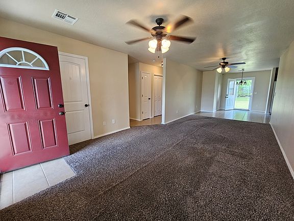 Entryway, living room