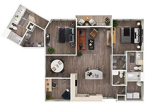 Floor plan Hexa