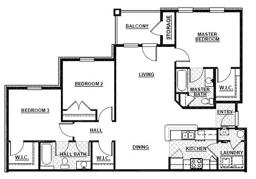 Floor plan The Capeside Retreat Renovated