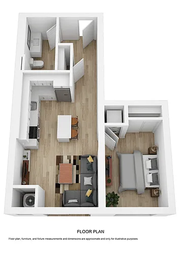 Floor plan Lyndale F - Alcove