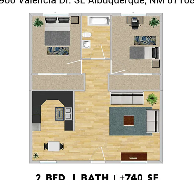 Desert Park Apartments — Photo 50