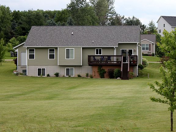 Back of house, large lot