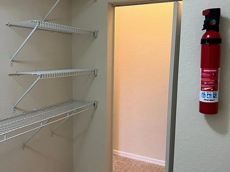 Master walk in closet