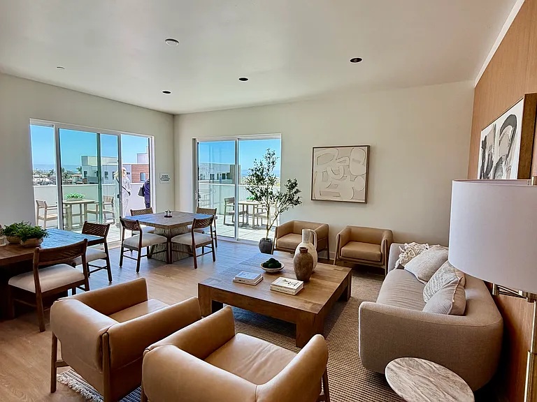 Communal Lounge across the hall from unit