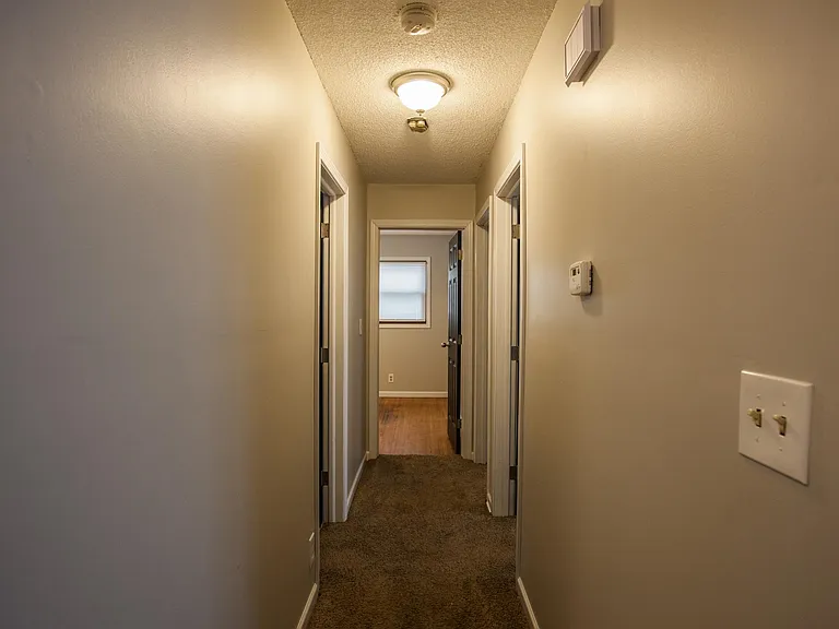 Hallway to the main level bedrooms