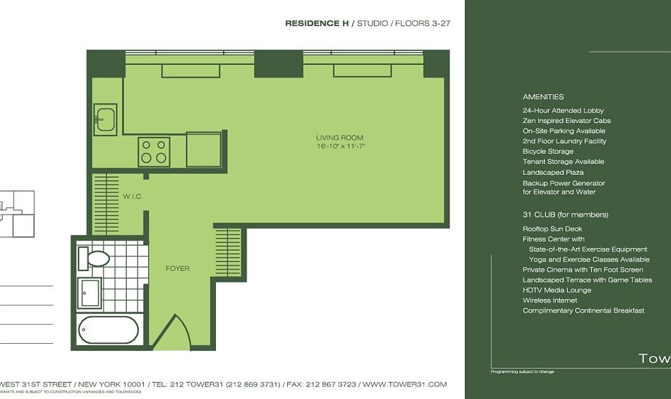 1st image of 9 W 31st St APT 19H