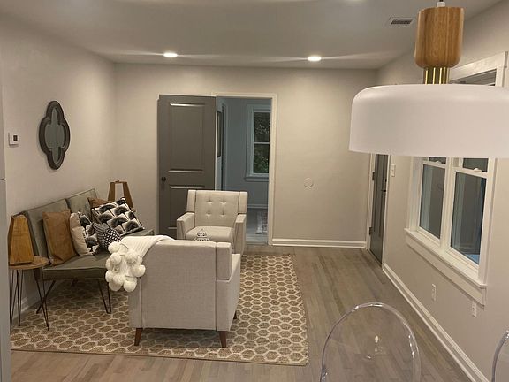 View of living from kitchen
