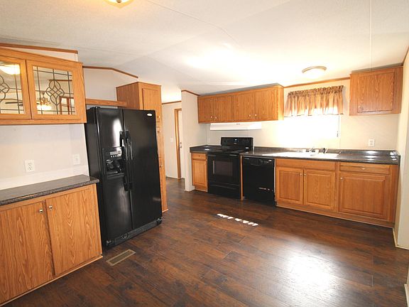 Open kitchen with lots of cabinet space