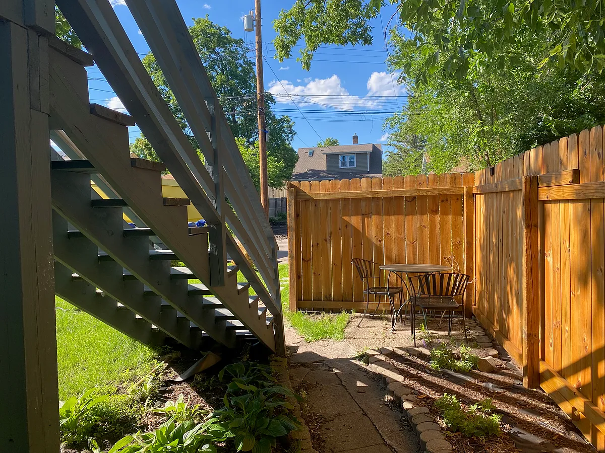 Back entry to parking. - 1179 Sherburne Ave