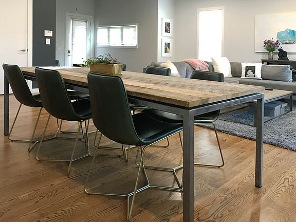 Dining area towards door