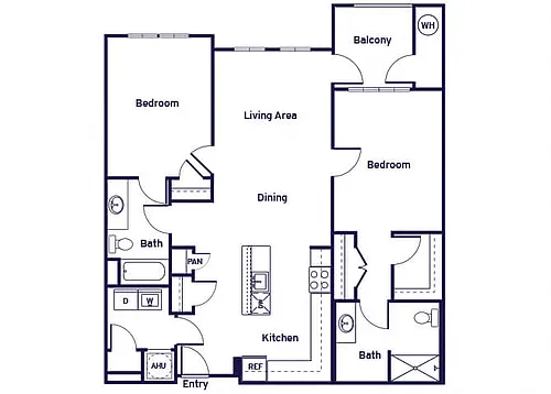 Floor plan B1_RiverwoodsLakeRidge