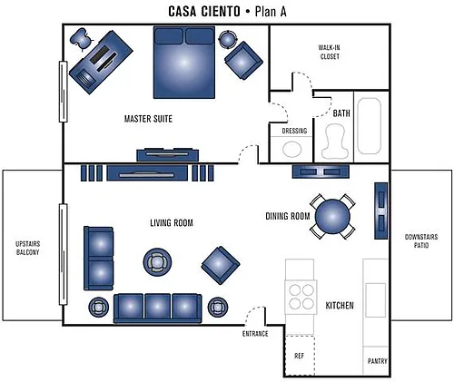 Floor plan Plan A
