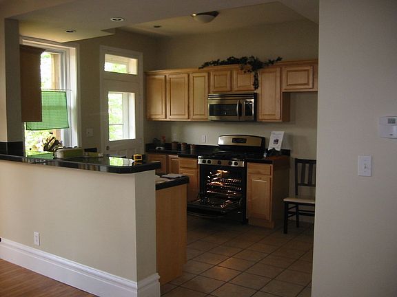 kitchen with new stainless appliances