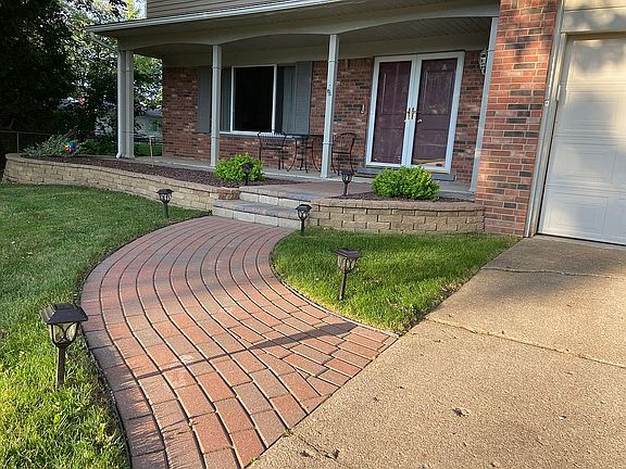 Huge porch space