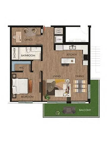 Floor plan A5 - EDGE Collection