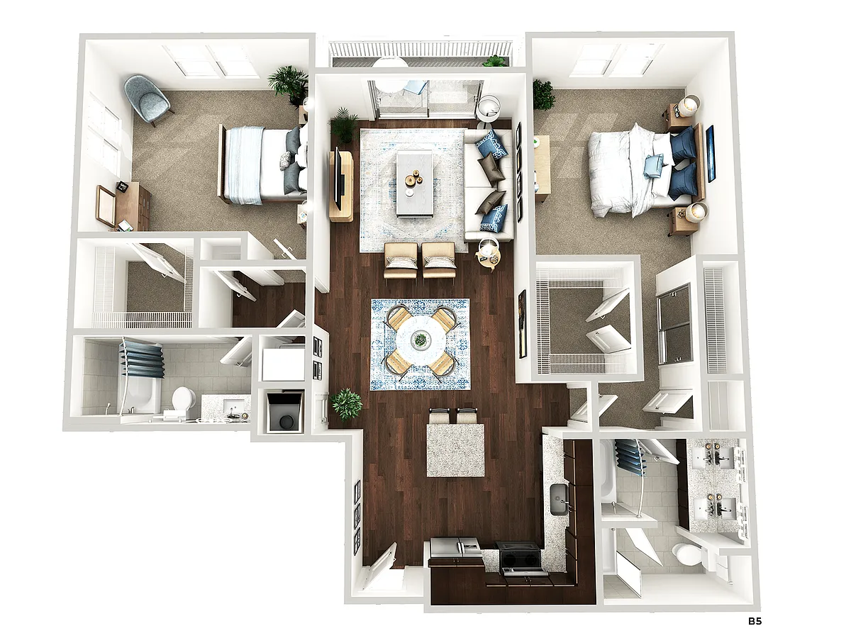 Floor plan B5 ( Birch)