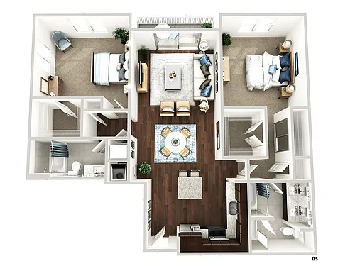 Floor plan B5 ( Birch)