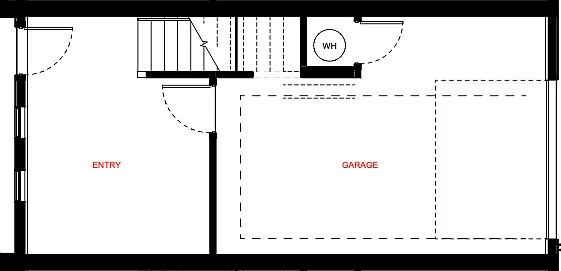Single Car Garage 19' x 9' & Entry Single Car Garage 19' x 9' & Entry