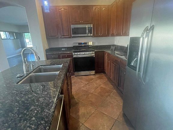 Long shot of kitchen