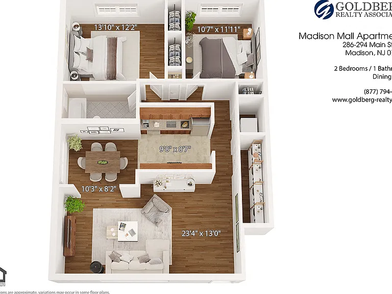 Madison Mall on Main Luxury Apartments — Photo 22