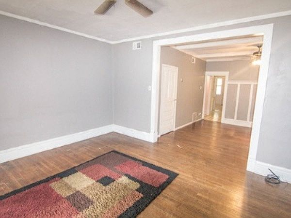 Spacious living and dining room