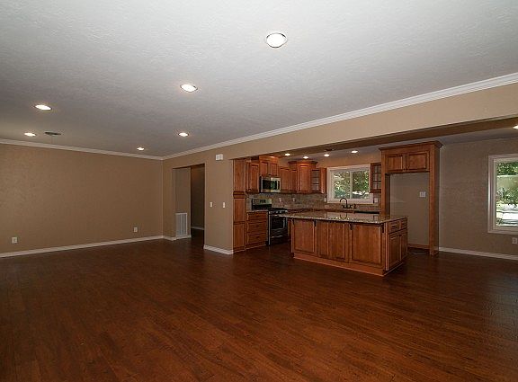 Living Room, Kitchen and Breakfast Nook