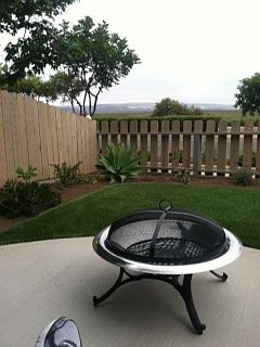 View from front patio