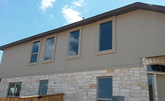 Beautiful Texas Stone and Stucco. Photos of a similar home. Actual home under construction.